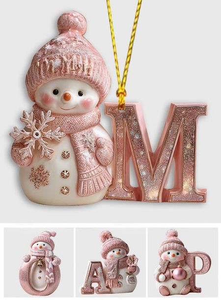 Merry Christmas - Personalized Family Ornament